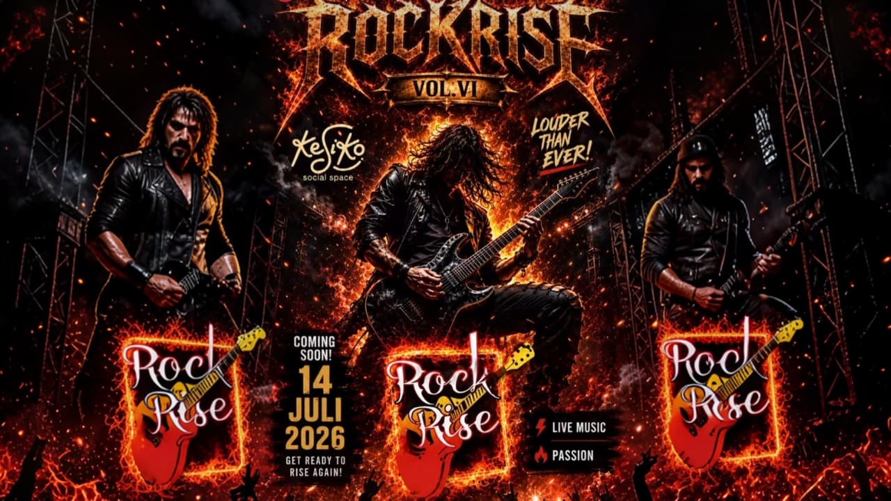 H-1 Rock Rise Vol VI, Enam Band Rock  Jambi Siap Guncang Kesiko Sosial Space