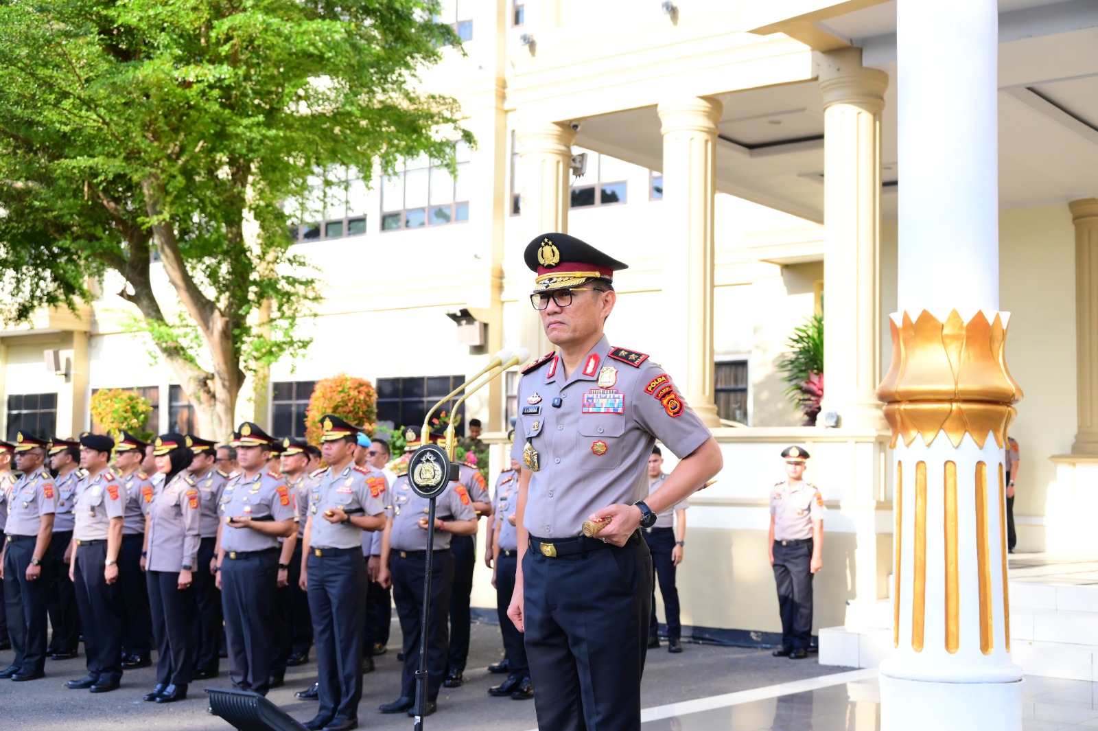 IrjenPol Krisno H.Siregar, Pimpin Sertijab pengambilan Sumpah Jabatan Sejumlah PJU, “Perkuat Kinerja Organisasi
